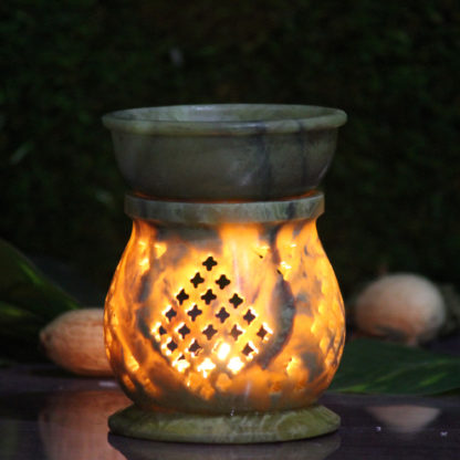 aroma diffuser-marble aroma diffuser-handmade diffusers-candle diffusers-soapstone aroma lamp-oil lamps-oil warmer-essential oils-aromatherapy