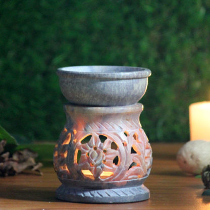 aroma diffuser-marble aroma diffuser-handmade diffusers-candle diffusers-soapstone aroma lamp-oil lamps-oil warmer-essential oils-aromatherapy