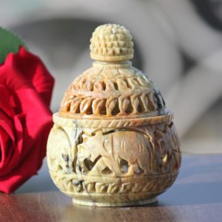 Indian royal crafts, brahmz, marble box. potpourri box